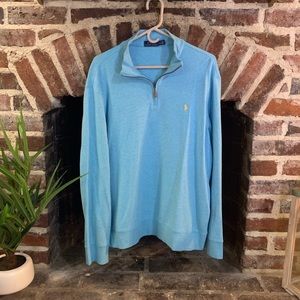 Ralph Lauren Polo Quarter Zip Pullover Sweater XL
